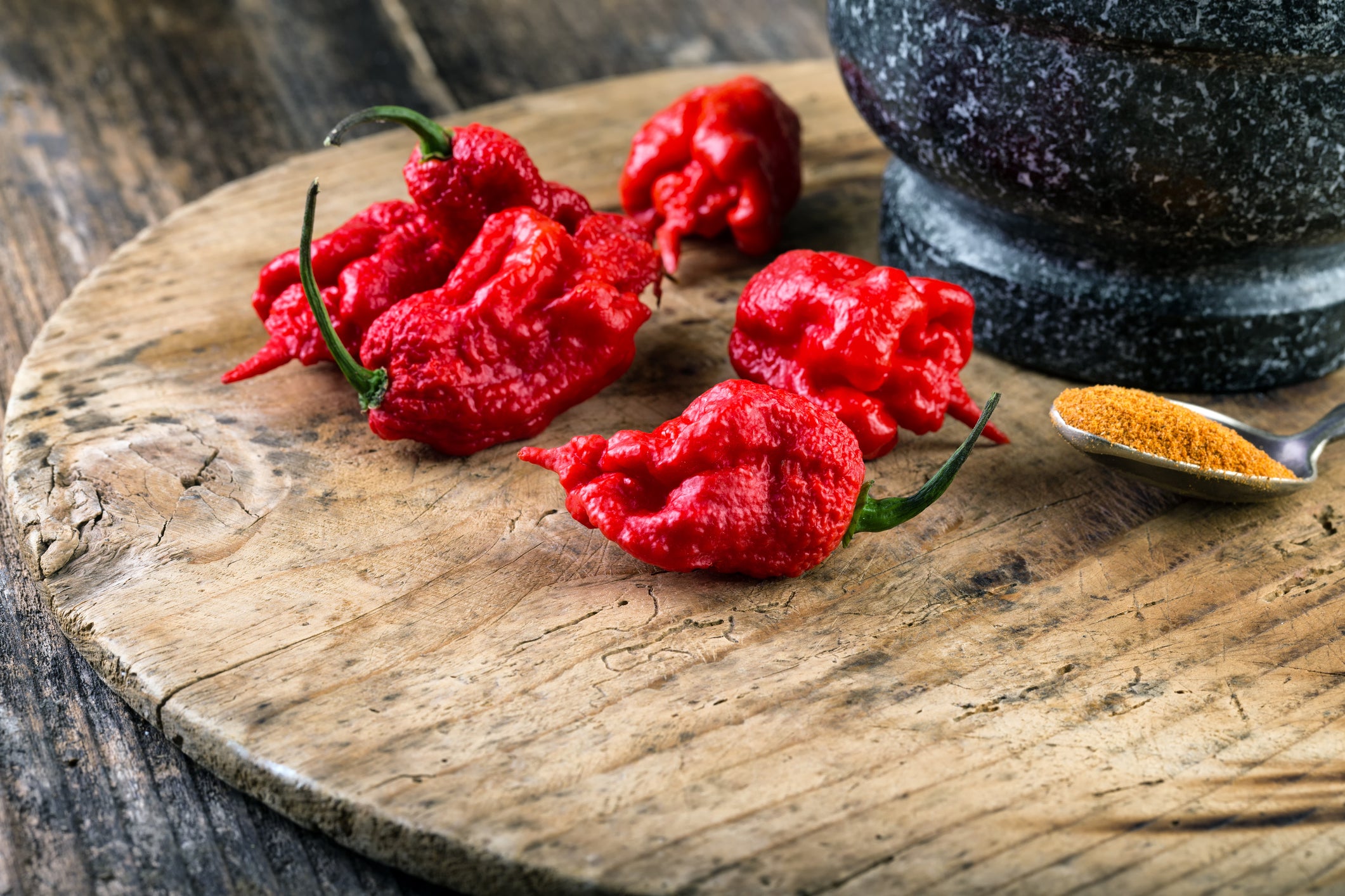 Pepper, Hot Carolina Reaper - Heirloom – Hometown Seeds